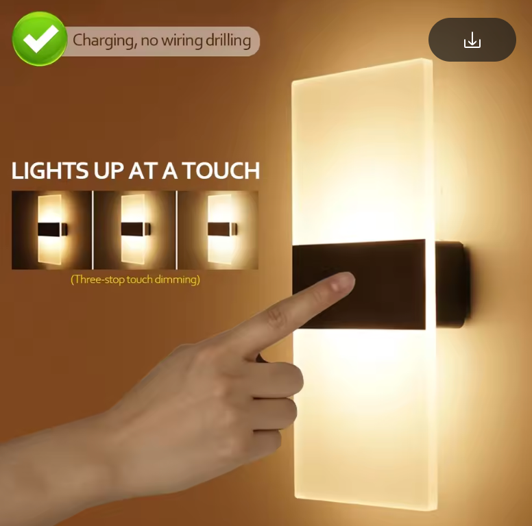 rechargeable wall lamps