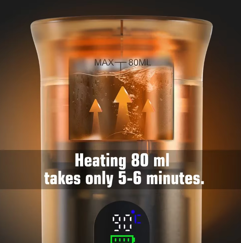 Portable Espresso Machine With Digital Display